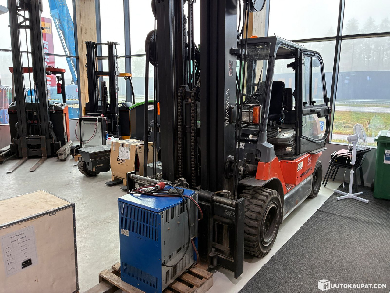 Toyota 7 FB MF 50, 2007 Electric forklift, Lieto - Электропогрузчик: фото 3 Toyota 7 FB MF 50, 2007 Electric forklift, Lieto - Электропогрузчик: фото 3