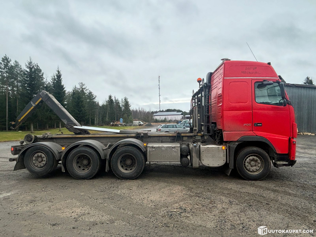 Volvo FH16 hooklift truck. 2010, Kalajoki - Крюковой мультилифт: фото 4 Volvo FH16 hooklift truck. 2010, Kalajoki - Крюковой мультилифт: фото 4