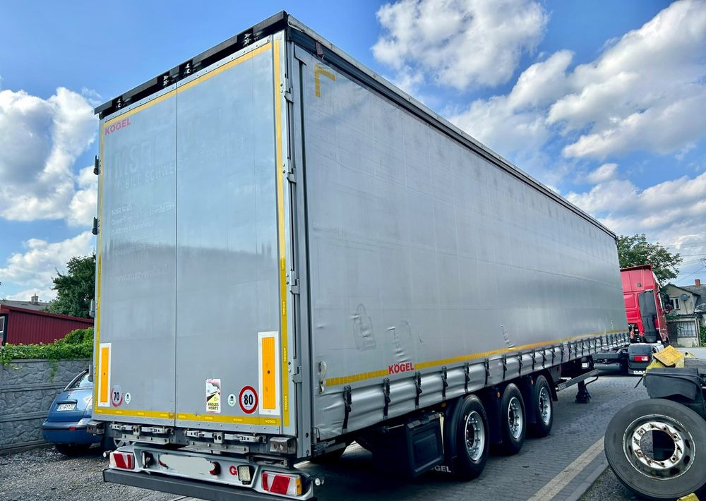 Kögel MEGA 2019 OPONY 80% SAF PODNOSZONA OŚ PODNOSZONY DACH / OD PIERWSZEGO WŁAŚCICIELA - Тентованный полуприцеп: фото 4 Kögel MEGA 2019 OPONY 80% SAF PODNOSZONA OŚ PODNOSZONY DACH / OD PIERWSZEGO WŁAŚCICIELA - Тентованный полуприцеп: фото 4