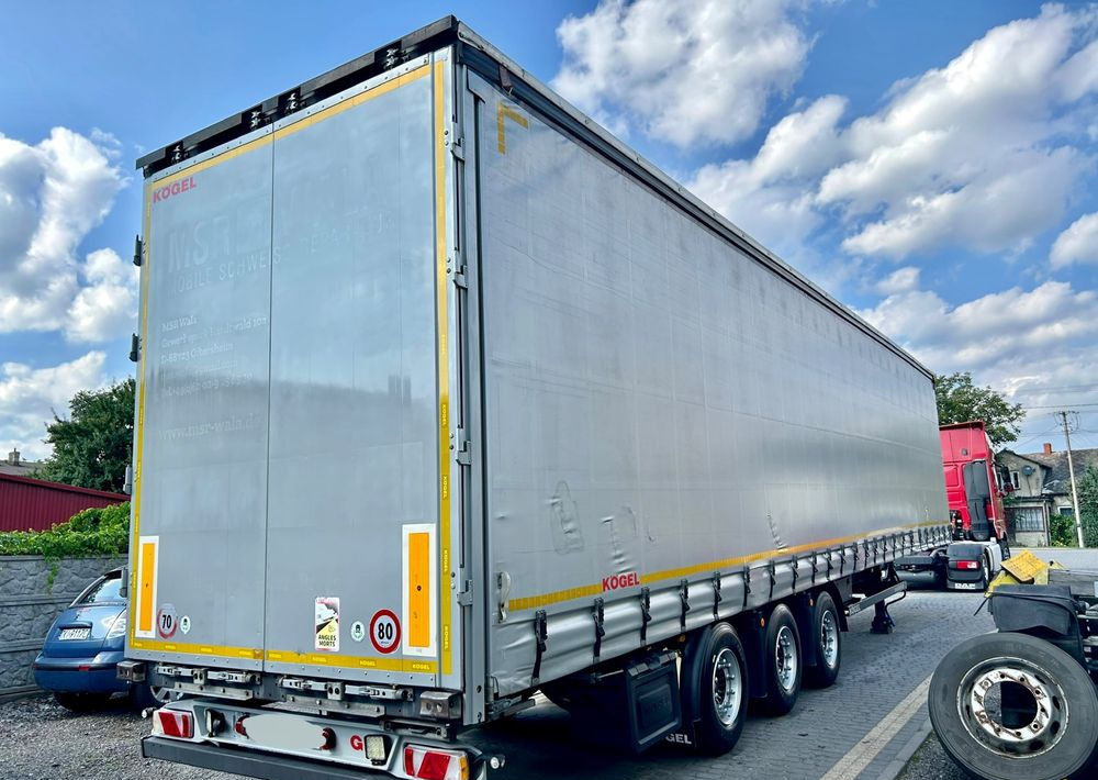 Kögel MEGA 2019 OPONY 80% SAF PODNOSZONA OŚ PODNOSZONY DACH / OD PIERWSZEGO WŁAŚCICIELA - Тентованный полуприцеп: фото 3 Kögel MEGA 2019 OPONY 80% SAF PODNOSZONA OŚ PODNOSZONY DACH / OD PIERWSZEGO WŁAŚCICIELA - Тентованный полуприцеп: фото 3