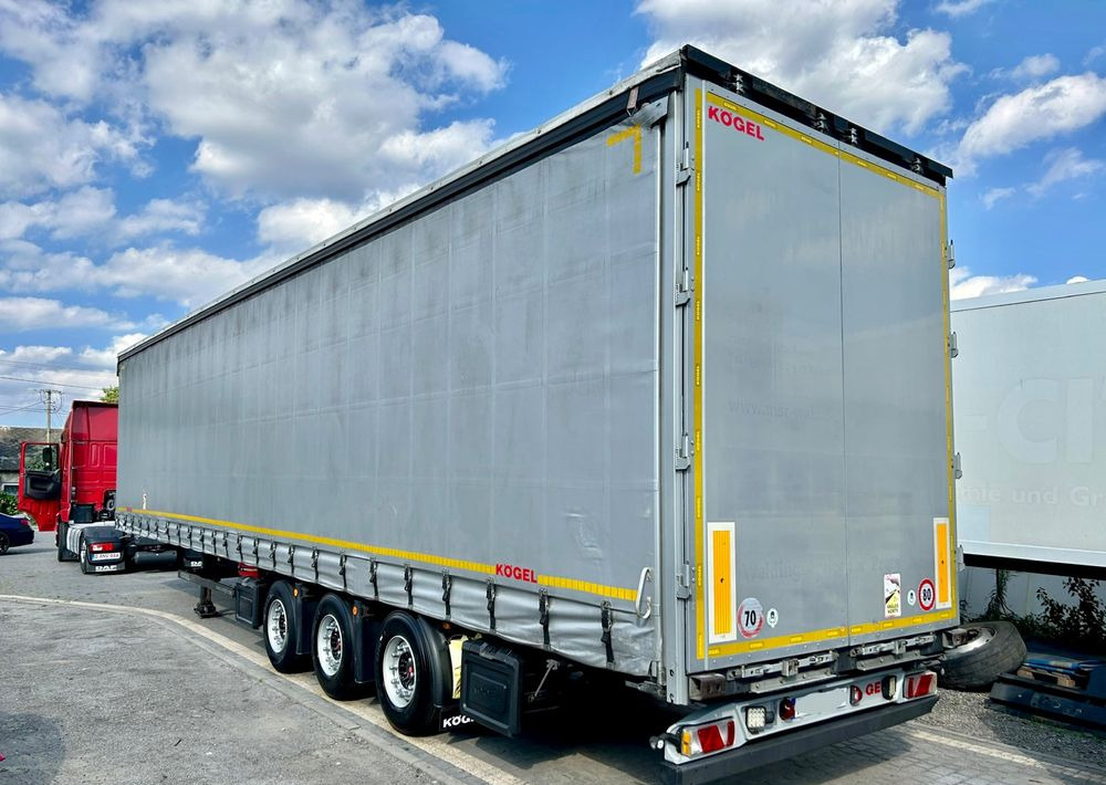 Kögel MEGA 2019 OPONY 80% SAF PODNOSZONA OŚ PODNOSZONY DACH / OD PIERWSZEGO WŁAŚCICIELA - Тентованный полуприцеп: фото 2 Kögel MEGA 2019 OPONY 80% SAF PODNOSZONA OŚ PODNOSZONY DACH / OD PIERWSZEGO WŁAŚCICIELA - Тентованный полуприцеп: фото 2