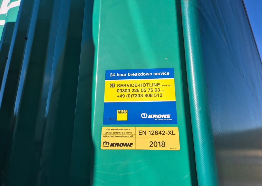 Krone BDE STANDARD PODNOSZONY DACH / z Niemiec PONADGABARYTY POSZERZANA OPONY 80% в лизинг Krone BDE STANDARD PODNOSZONY DACH / z Niemiec PONADGABARYTY POSZERZANA OPONY 80%: фото 6