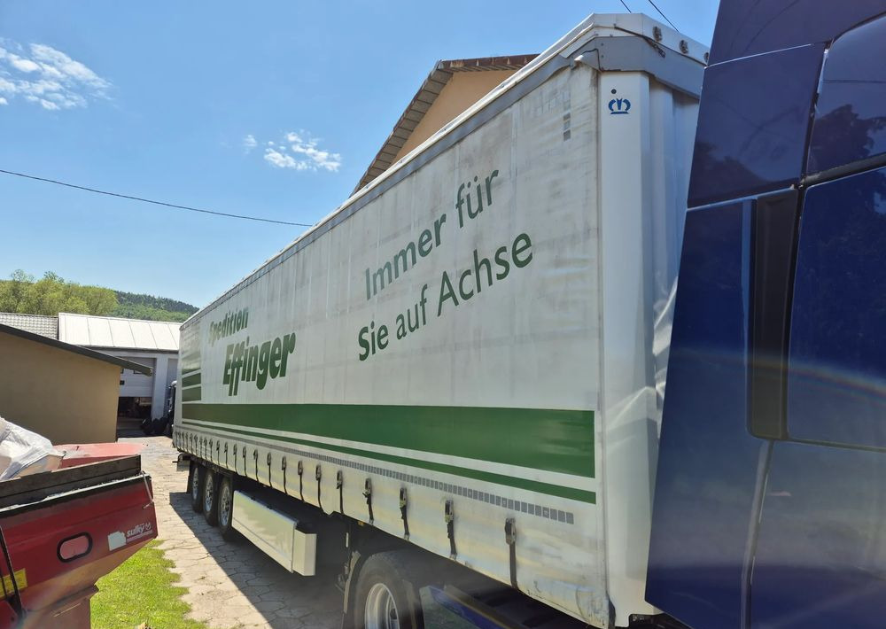 Krone BURTOWA BUDOWLANA VARIOS PÓŁMEGA 385/55 z Niemiec / ALUFELGI / stan bardzo dobry / PODNOSZONA OŚ I DACH / BPW firanka burto-firanka firana burtówka burto firanka - Тентованный полуприцеп: фото 2 Krone BURTOWA BUDOWLANA VARIOS PÓŁMEGA 385/55 z Niemiec / ALUFELGI / stan bardzo dobry / PODNOSZONA OŚ I DACH / BPW firanka burto-firanka firana burtówka burto firanka - Тентованный полуприцеп: фото 2