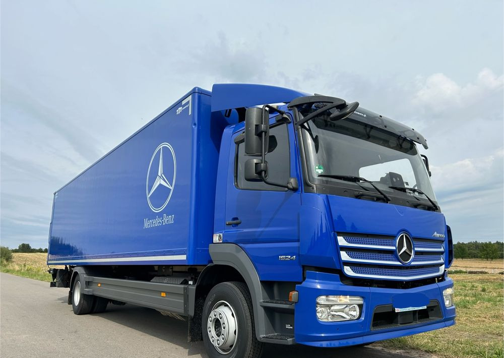 Mercedes-Benz Atego 1524 Z Niemiec 8.65m TOP 2018 Przód i tył na poduszkach 15t DMC / TOP STAN - Грузовик с закрытым кузовом: фото 1 Mercedes-Benz Atego 1524 Z Niemiec 8.65m TOP 2018 Przód i tył na poduszkach 15t DMC / TOP STAN - Грузовик с закрытым кузовом: фото 1