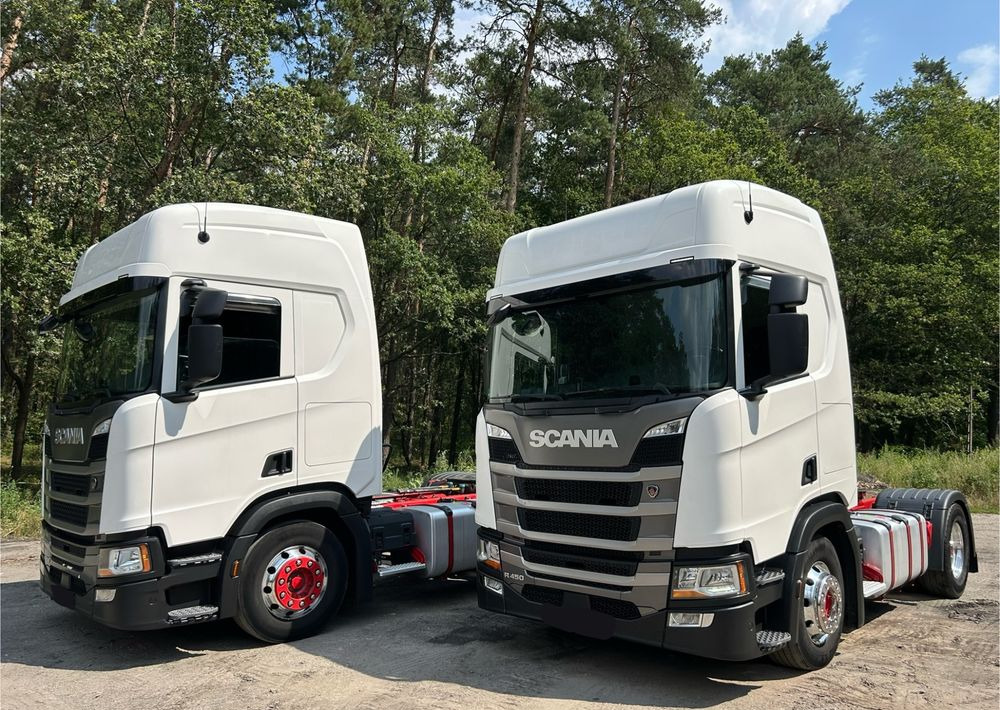 Scania R450 NAUKA JAZDY RETARDER STANDARD 7300kg / DOBRA POD WYWROTKĘ / KLIMA POSTOJOWA z Niemiec HYDRAULIKA - Тягач: фото 1 Scania R450 NAUKA JAZDY RETARDER STANDARD 7300kg / DOBRA POD WYWROTKĘ / KLIMA POSTOJOWA z Niemiec HYDRAULIKA - Тягач: фото 1
