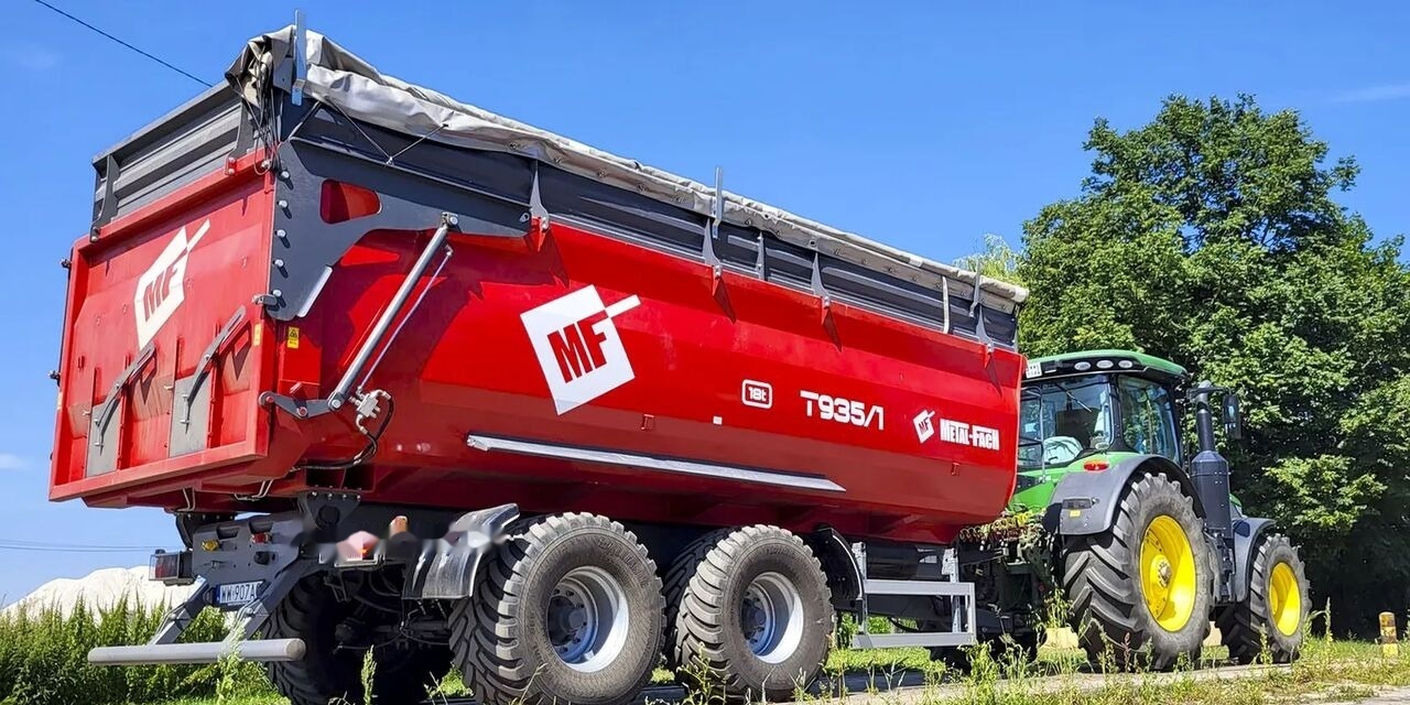 Metal-Fach Przyczepa skorupowa tandem T935/1 – 18t - Сельскохозяйственный прицеп: фото 1 Metal-Fach Przyczepa skorupowa tandem T935/1 – 18t - Сельскохозяйственный прицеп: фото 1