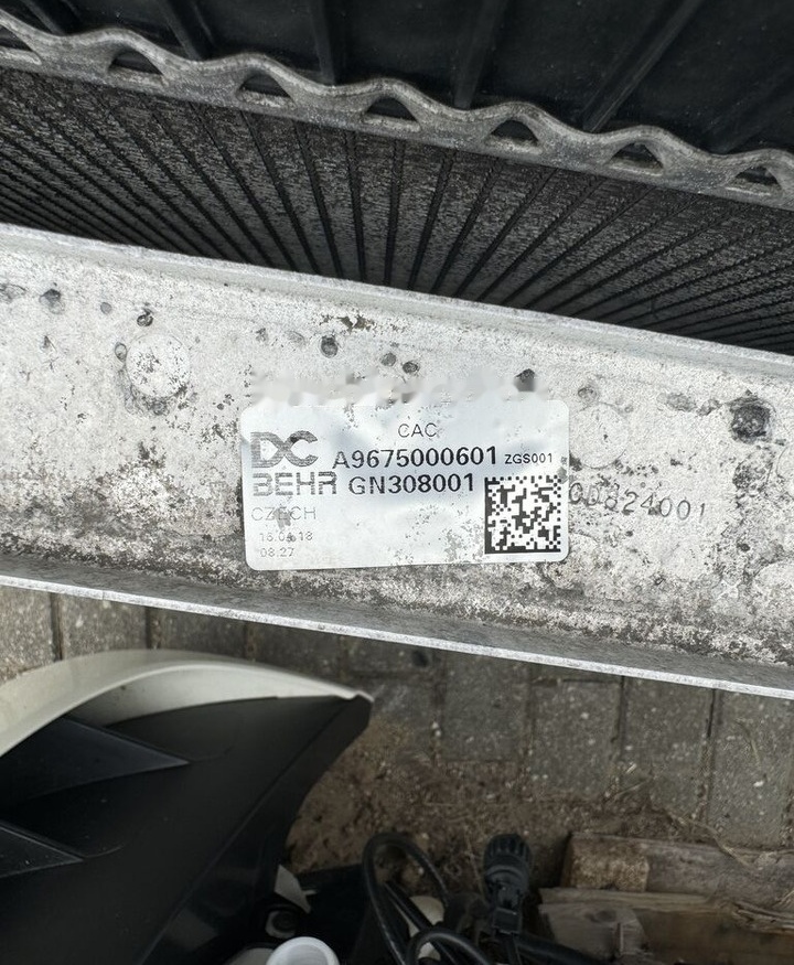 Интеркулер для Грузовиков Mercedes-Benz Atego 3 E6: фото 7 Интеркулер для Грузовиков Mercedes-Benz Atego 3 E6: фото 7