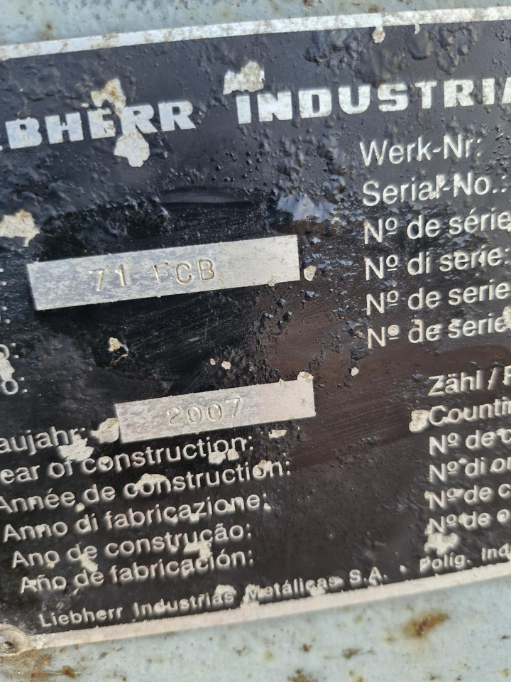 Liebherr 71EC B kreuz 3,80x3,80m - Кран: фото 2 Liebherr 71EC B kreuz 3,80x3,80m - Кран: фото 2