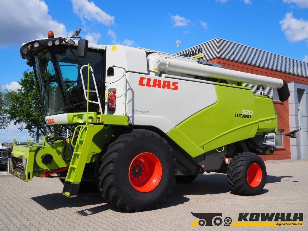 Claas Tucano 570 GPS + V770 - Зерноуборочный комбайн: фото 1 Claas Tucano 570 GPS + V770 - Зерноуборочный комбайн: фото 1