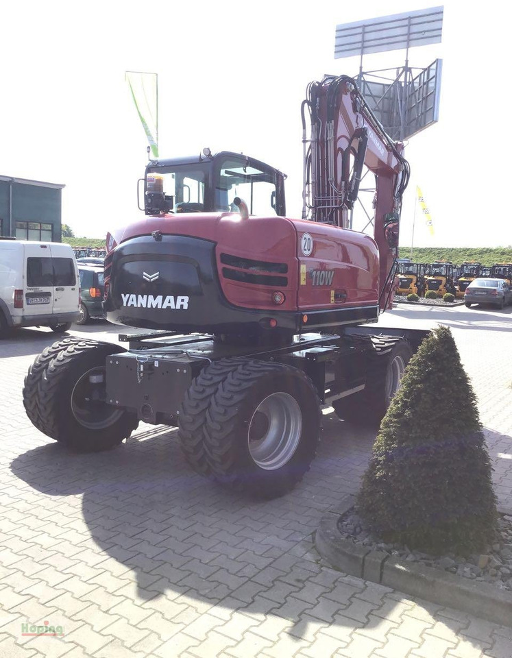 Yanmar B110W - Колёсный экскаватор: фото 4 Yanmar B110W - Колёсный экскаватор: фото 4