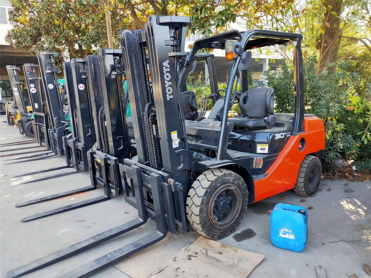 Toyota FDN30 - Дизельный погрузчик: фото 5 Toyota FDN30 - Дизельный погрузчик: фото 5