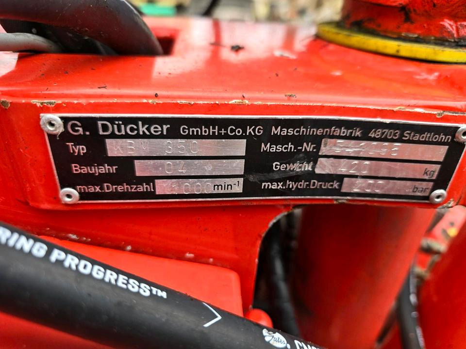 Dücker KBM 350 Mähausleger Böschungsmäher Böschungsmulcher Bankettmulcher Kleintraktore Mulag - Манипуляторная косилка: фото 2 Dücker KBM 350 Mähausleger Böschungsmäher Böschungsmulcher Bankettmulcher Kleintraktore Mulag - Манипуляторная косилка: фото 2
