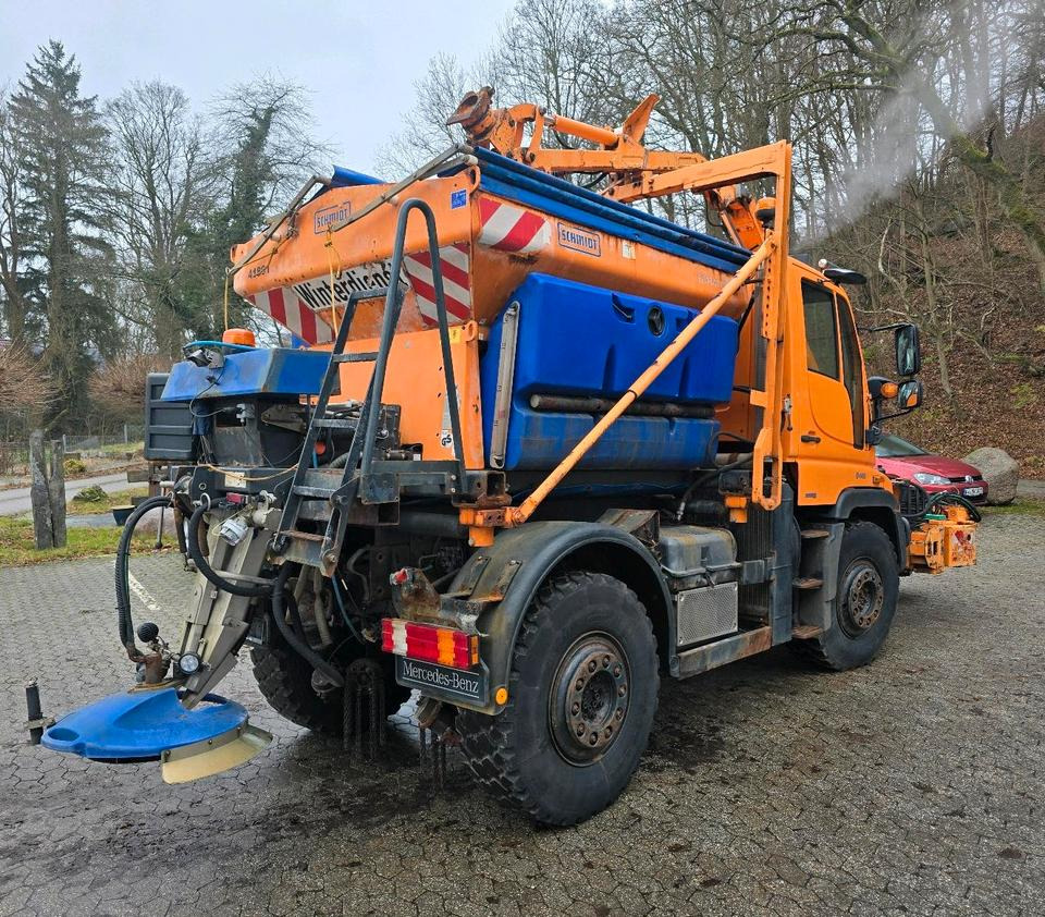 Mercedes-Benz Unimog 405 U400 mit Mulag MKM 700 Schmidt Stratos Salzstreuer 400 500 300 423 430 527 Dücker - Коммунальная/ Специальная техника: фото 3 Mercedes-Benz Unimog 405 U400 mit Mulag MKM 700 Schmidt Stratos Salzstreuer 400 500 300 423 430 527 Dücker - Коммунальная/ Специальная техника: фото 3