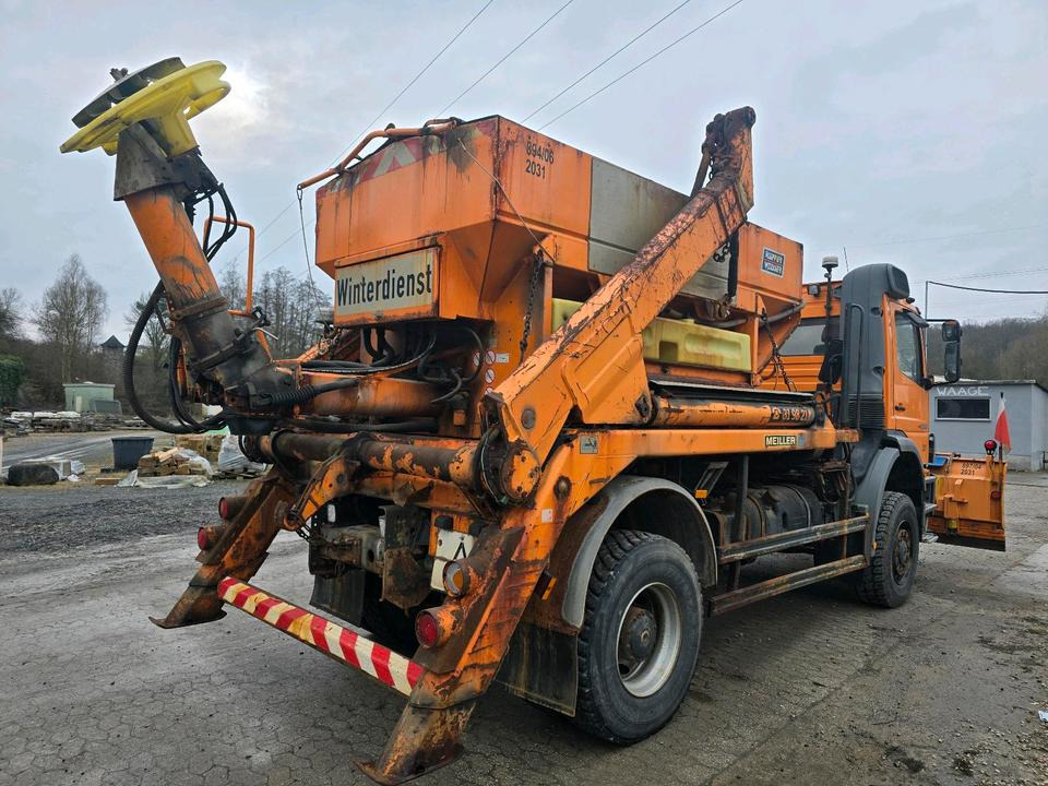 Mercedes-Benz Atego 1828 AK Absetzkipper Meiller Schmidt Schneepflug Küpper-Weisser Salzstreuer Allrad - Снегоуборочная машина: фото 3 Mercedes-Benz Atego 1828 AK Absetzkipper Meiller Schmidt Schneepflug Küpper-Weisser Salzstreuer Allrad - Снегоуборочная машина: фото 3