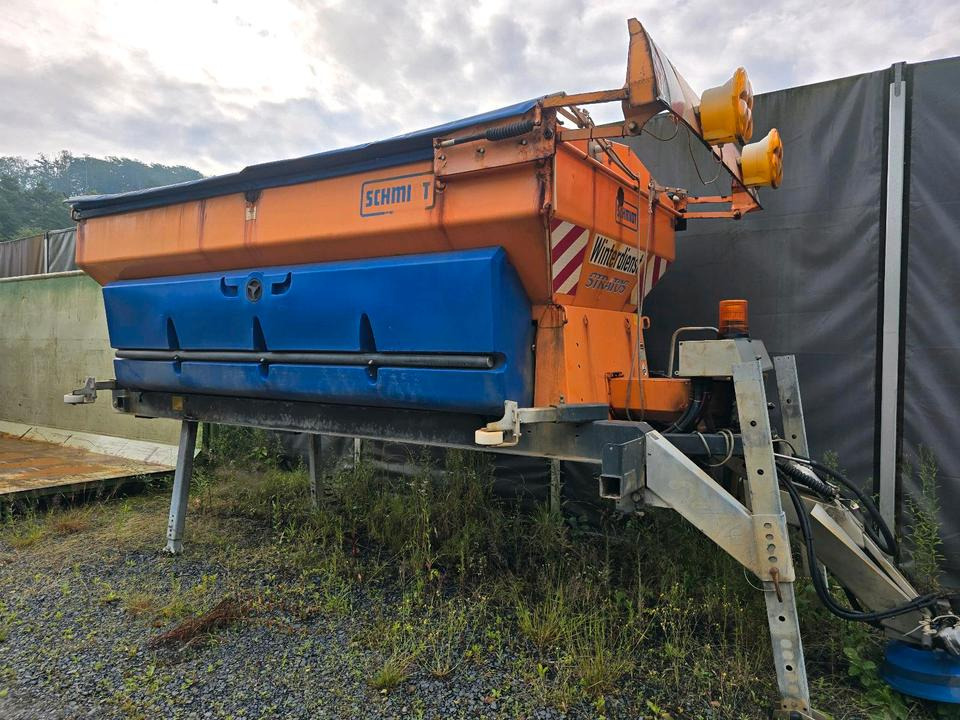 Schmidt Stratos S80 8m3 Salzstreuer Salzsilo Aufbaustreuer LKW Winterdienst Küpper-Weisser - Разбрасыватель песка/ Соли: фото 1 Schmidt Stratos S80 8m3 Salzstreuer Salzsilo Aufbaustreuer LKW Winterdienst Küpper-Weisser - Разбрасыватель песка/ Соли: фото 1