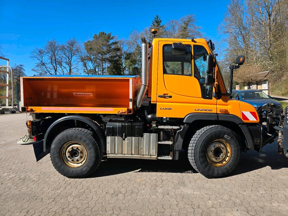 Unimog 218 U218 Mercedes-Benz 405 Schmidt Schneepflug Gmeiner Salzstreuer Yedi Winterdienst - Снегоуборочная машина: фото 2 Unimog 218 U218 Mercedes-Benz 405 Schmidt Schneepflug Gmeiner Salzstreuer Yedi Winterdienst - Снегоуборочная машина: фото 2
