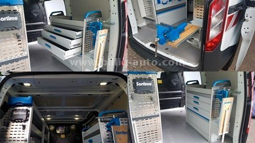 Цельнометаллический фургон Ford Transit Custom Sortimo Werkstatt AHK 1.Hd: фото 6