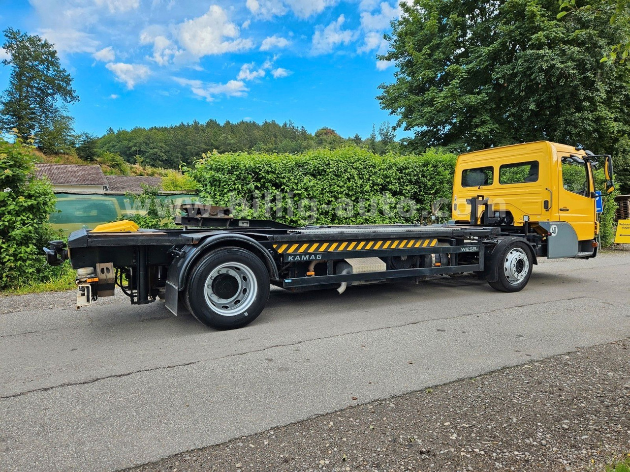 Mercedes-Benz Kamag * WBH 25 * Wiesel * Umsetzer * Sattelkupp. - Грузовик-шасси: фото 4 Mercedes-Benz Kamag * WBH 25 * Wiesel * Umsetzer * Sattelkupp. - Грузовик-шасси: фото 4