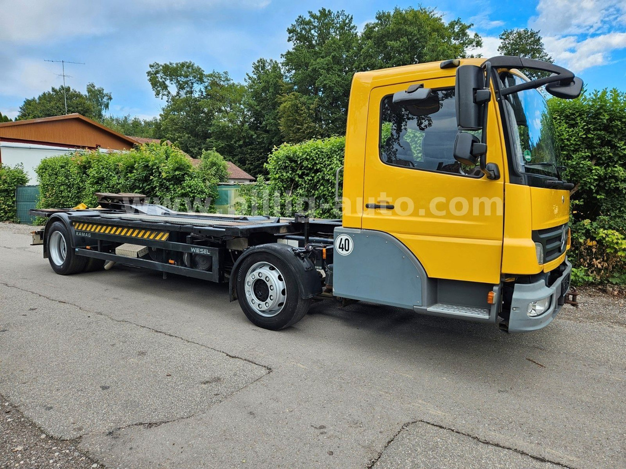 Mercedes-Benz Kamag * WBH 25 * Wiesel * Umsetzer * Sattelkupp. - Грузовик-шасси: фото 3 Mercedes-Benz Kamag * WBH 25 * Wiesel * Umsetzer * Sattelkupp. - Грузовик-шасси: фото 3