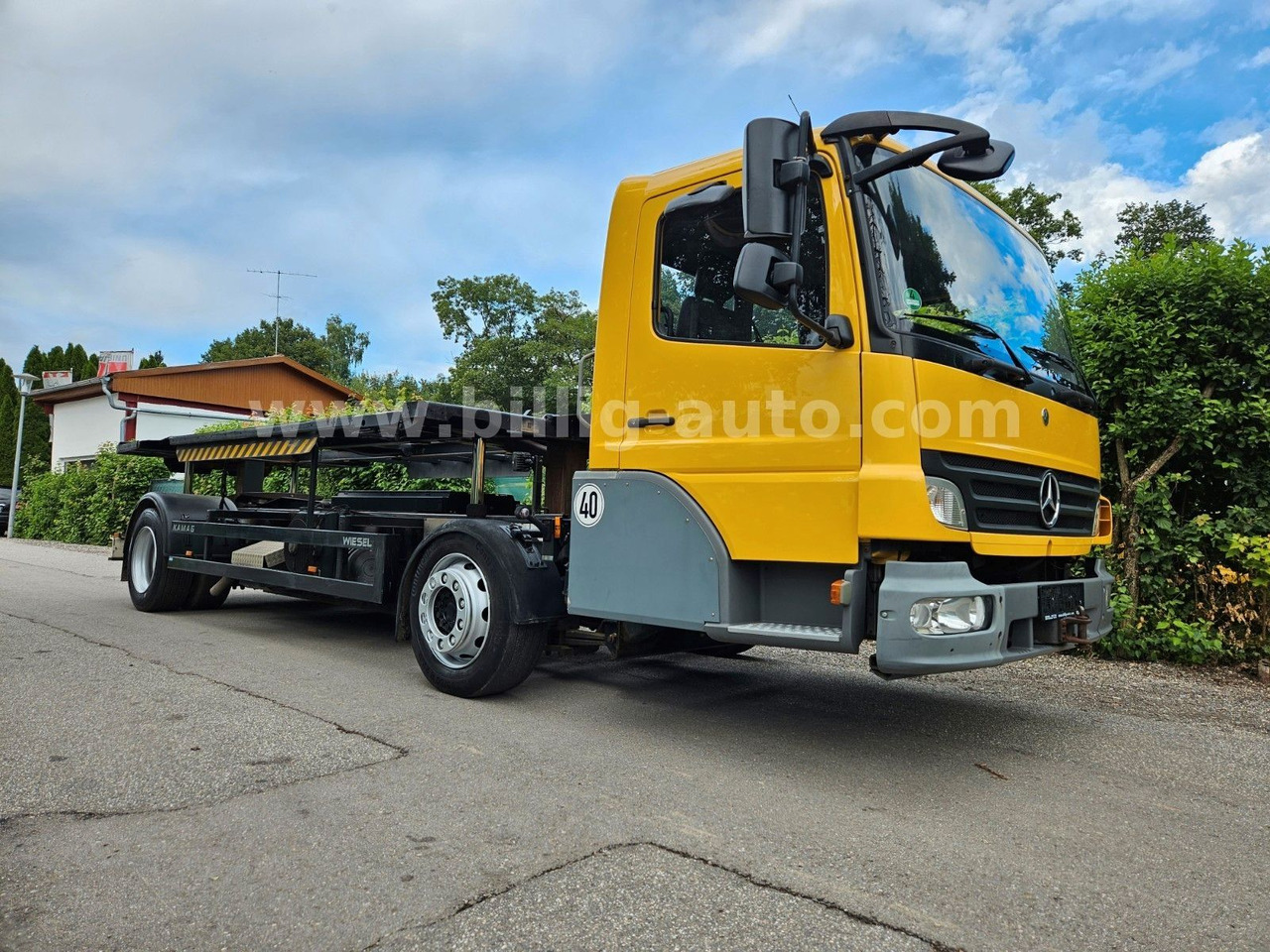 Mercedes-Benz Kamag * WBH 25 * Wiesel * Umsetzer * Sattelkupp. - Грузовик-контейнеровоз/ Сменный кузов: фото 1 Mercedes-Benz Kamag * WBH 25 * Wiesel * Umsetzer * Sattelkupp. - Грузовик-контейнеровоз/ Сменный кузов: фото 1