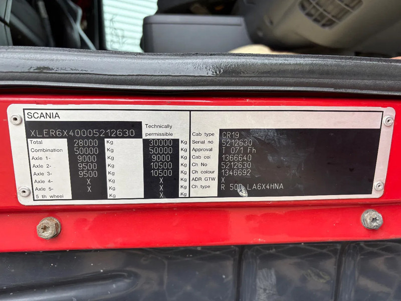 Scania R500 V8 / 6x4 / HANDGESCHAKELD / SCHUIFSCHOTEL / HYDRAULIEK / RETARDER / в лизинг Scania R500 V8 / 6x4 / HANDGESCHAKELD / SCHUIFSCHOTEL / HYDRAULIEK / RETARDER /: фото 8 Scania R500 V8 / 6x4 / HANDGESCHAKELD / SCHUIFSCHOTEL / HYDRAULIEK / RETARDER / в лизинг Scania R500 V8 / 6x4 / HANDGESCHAKELD / SCHUIFSCHOTEL / HYDRAULIEK / RETARDER /: фото 8