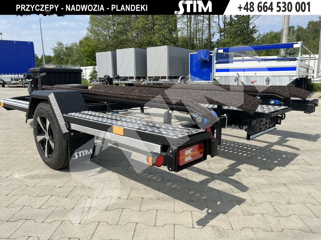 Новый Лодочный прицеп Stim L21-SWQ/1300 vr. B 2x skuter lub 2 x quad lub skuter i quad: фото 13