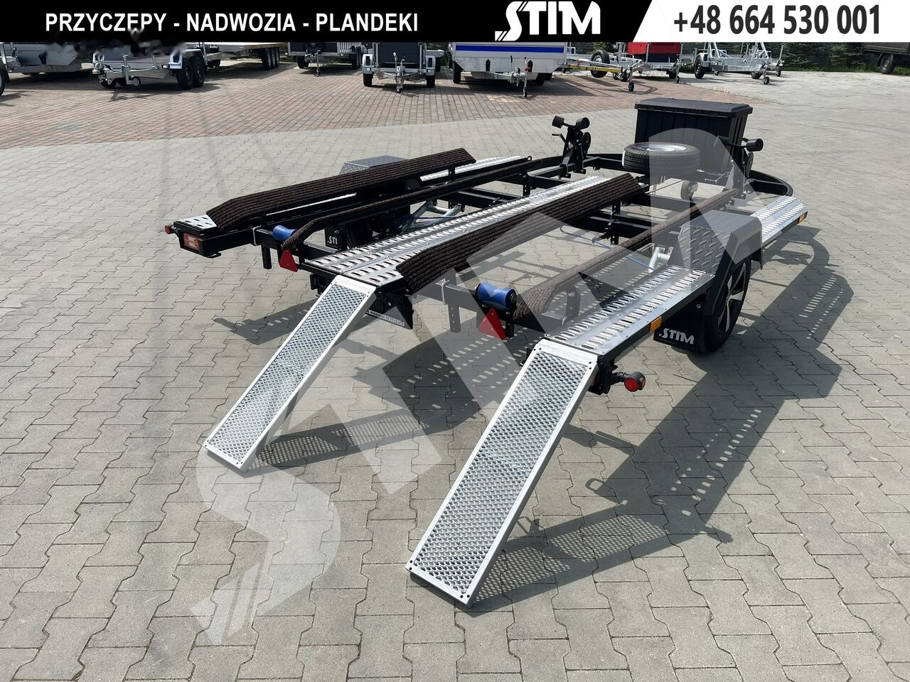 Новый Лодочный прицеп Stim L21-SWQ/1300 vr. B 2x skuter lub 2 x quad lub skuter i quad: фото 21