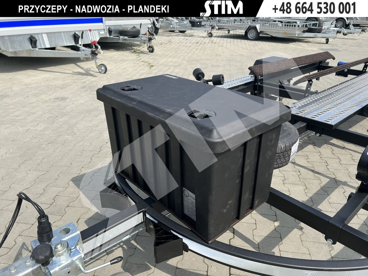 Новый Лодочный прицеп Stim L21-SWQ/1300 vr. B 2x skuter lub 2 x quad lub skuter i quad: фото 10