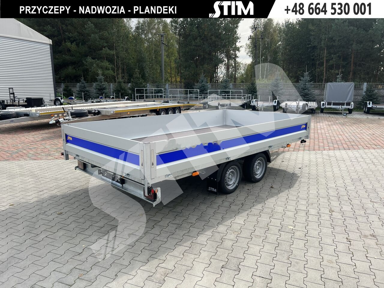 Stim S22-27/4122 - Прицеп бортовой/ Платформа: фото 1 Stim S22-27/4122 - Прицеп бортовой/ Платформа: фото 1