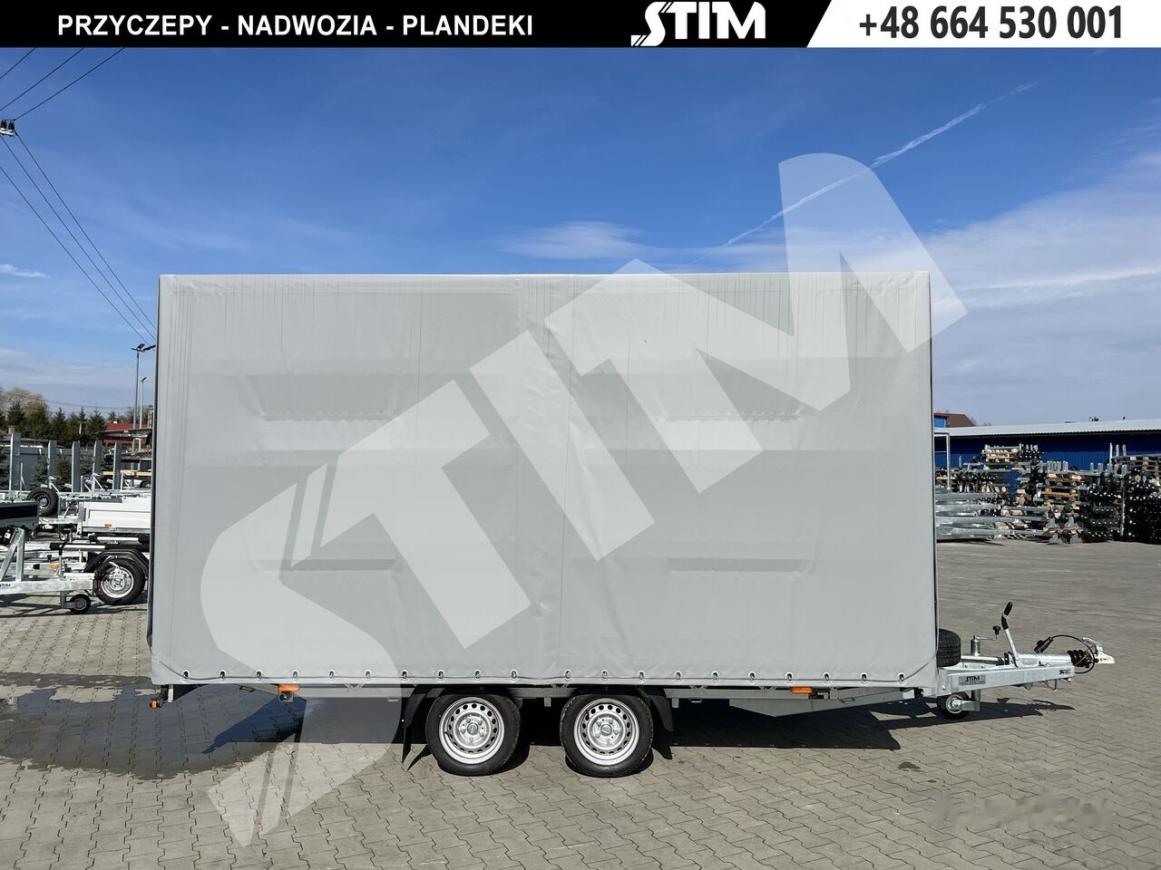 Stim S22/FR-1/27-4222 - Тентованный прицеп: фото 4 Stim S22/FR-1/27-4222 - Тентованный прицеп: фото 4