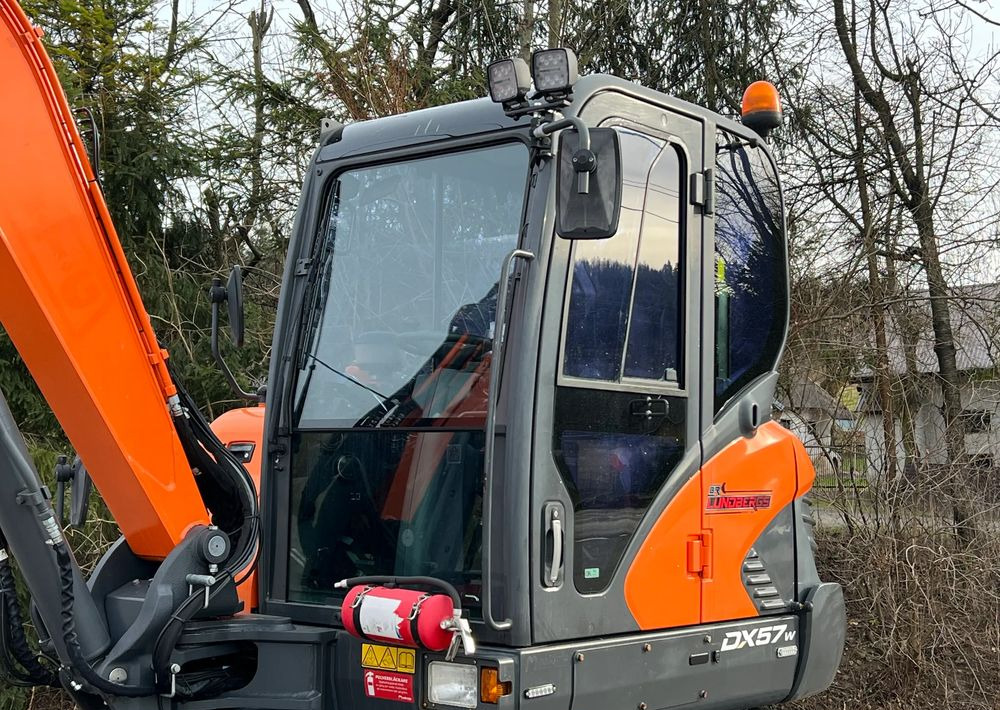 Колёсный экскаватор Doosan DOOSAN DX57W *ROTOTILT* 2200 Motogodzin JAK NOWA KOPARKA KOŁOWA STAN PERFEKCYJNY SPROWADZONA: фото 17