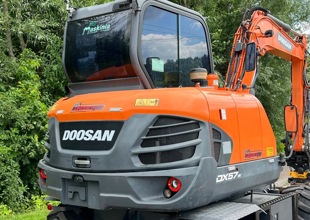 Колёсный экскаватор Doosan DOOSAN DX57W *ROTOTILT* 2200 Motogodzin * Jak Nowa * Sprowadzona * Stan Perfekcyjny: фото 13