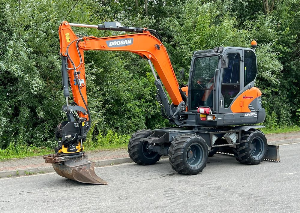 Колёсный экскаватор Doosan DOOSAN DX57W *ROTOTILT* 2200 Motogodzin * Jak Nowa * Sprowadzona * Stan Perfekcyjny: фото 17