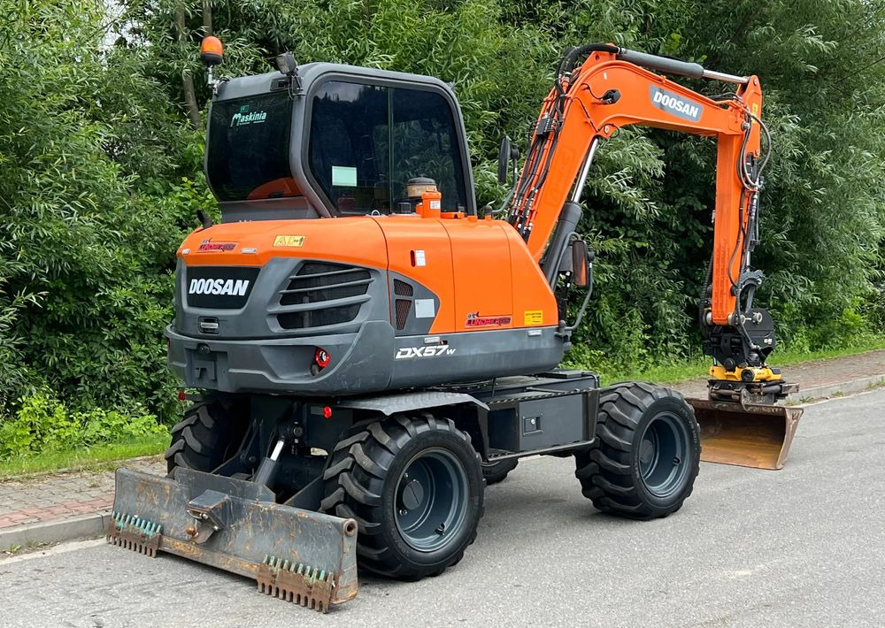 Колёсный экскаватор Doosan DOOSAN DX57W *ROTOTILT* 2200 Motogodzin * Jak Nowa * Sprowadzona * Stan Perfekcyjny: фото 11