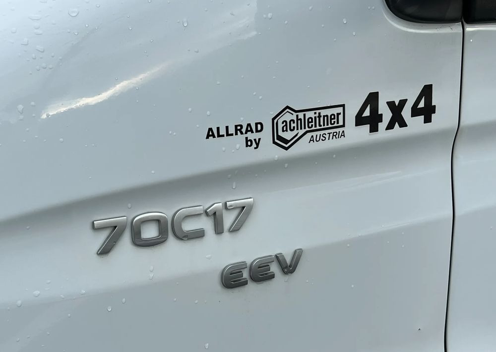 Грузовик с закрытым кузовом Iveco *IVECO 70C17 * ALLRAD *4x4* SPROWADZONY STAN PERFEKCYJNY ( Kamper Kiper Wywrotka ): фото 18