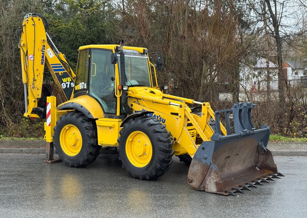 Komatsu * Koparko Ładowarka * Komatsu WB 97 S Utility * - Экскаватор-погрузчик: фото 2 Komatsu * Koparko Ładowarka * Komatsu WB 97 S Utility * - Экскаватор-погрузчик: фото 2