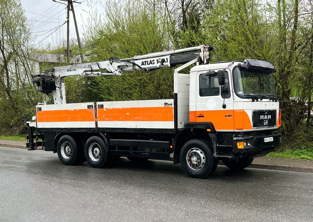 MAN * 27-322 MAN 6x4 * HDS ATLAS 140 * - Автоманипулятор, Грузовик бортовой/ Платформа: фото 2 MAN * 27-322 MAN 6x4 * HDS ATLAS 140 * - Автоманипулятор, Грузовик бортовой/ Платформа: фото 2