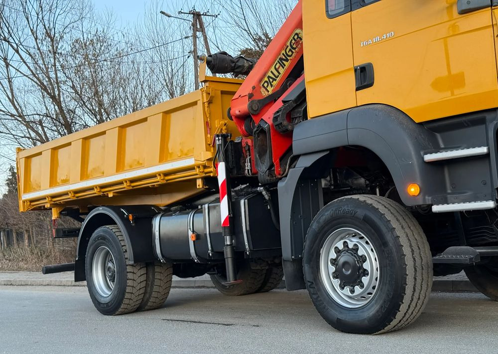 MAN * MAN TGA 18-410 * KIPER WYWROTKA * 4x4 * HDS Palfinger PK16500* Sprowadzony* Bardzo Dobry Stan * - Самосвал: фото 5 MAN * MAN TGA 18-410 * KIPER WYWROTKA * 4x4 * HDS Palfinger PK16500* Sprowadzony* Bardzo Dobry Stan * - Самосвал: фото 5