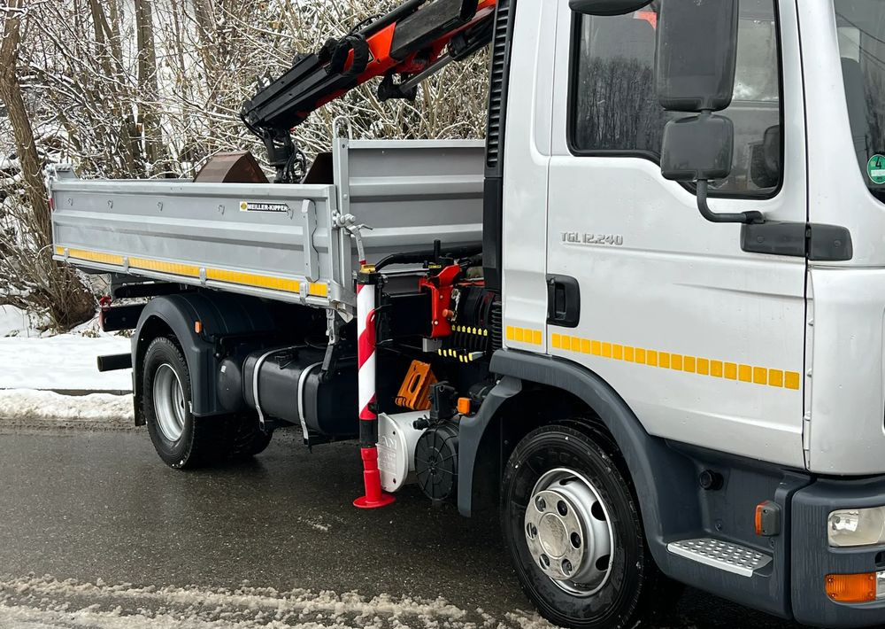 MAN MAN TGL 12-240 Kiper Wywrotka 4x2 Kran PALFINGER PK 12500 BARDZO DOBRY STAN - Самосвал: фото 5 MAN MAN TGL 12-240 Kiper Wywrotka 4x2 Kran PALFINGER PK 12500 BARDZO DOBRY STAN - Самосвал: фото 5