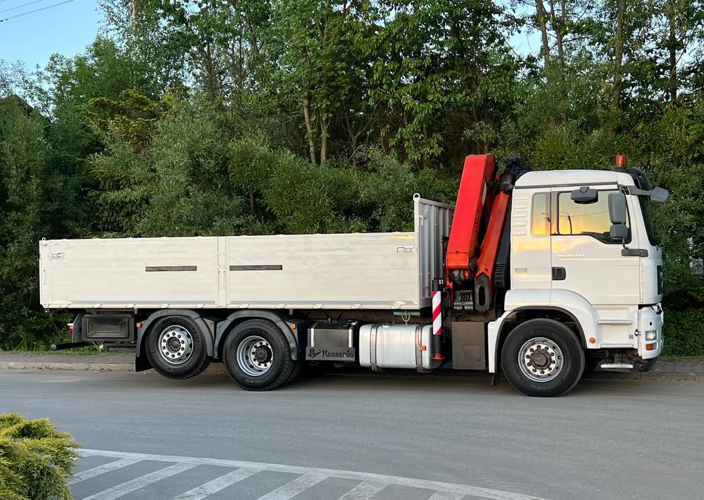 Автоманипулятор, Грузовик бортовой/ Платформа MAN * TGA 26-440 * 4x6 Hydrodrive * HDS Palfinger PK 20002 * Bardzo Dobry Stan: фото 7