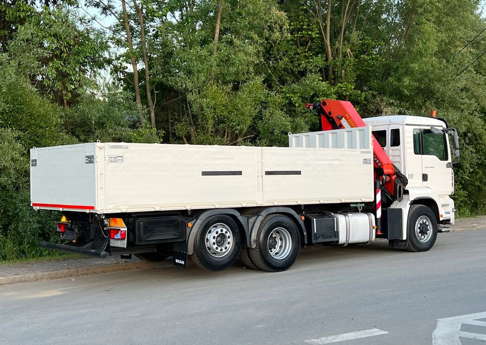 Автоманипулятор, Грузовик бортовой/ Платформа MAN * TGA 26-440 * 4x6 Hydrodrive * HDS Palfinger PK 20002 * Bardzo Dobry Stan: фото 8