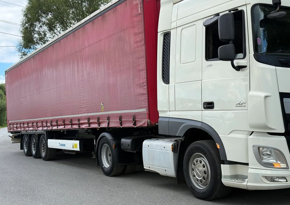 DAF * Zestaw * DAF 106 Euro 6 + Naczepa Krone * Bardzo Dobry Stan - Тягач, Тентованный полуприцеп: фото 5 DAF * Zestaw * DAF 106 Euro 6 + Naczepa Krone * Bardzo Dobry Stan - Тягач, Тентованный полуприцеп: фото 5