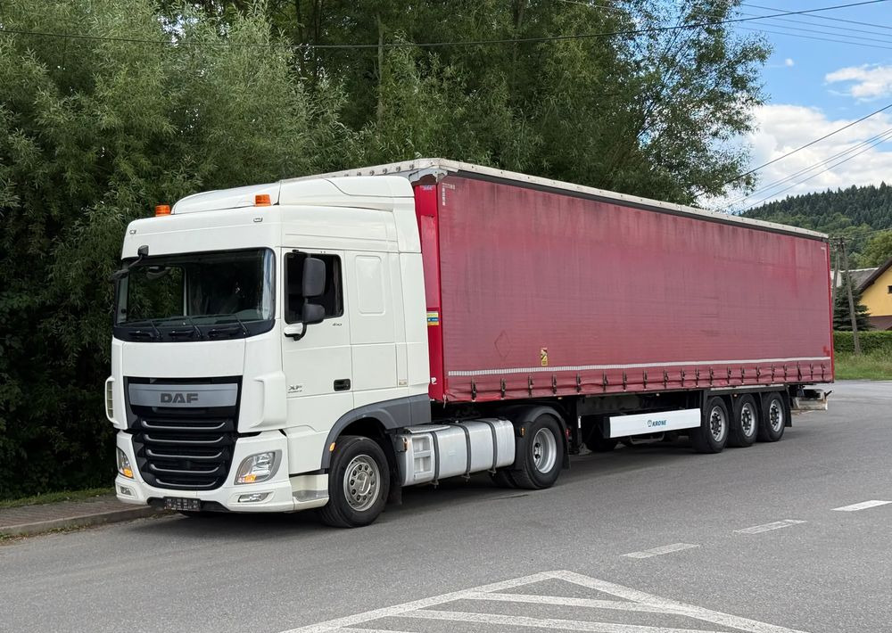 DAF * Zestaw * DAF 106 Euro 6 + Naczepa Krone * Bardzo Dobry Stan - Тягач, Тентованный полуприцеп: фото 1 DAF * Zestaw * DAF 106 Euro 6 + Naczepa Krone * Bardzo Dobry Stan - Тягач, Тентованный полуприцеп: фото 1