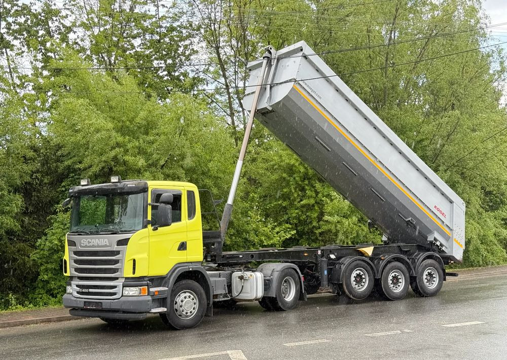 Scania * Zestaw * Scania G400 + Naczepa Kogel Kiper Wywrotka * Sprowadzony * Bardzo Dobry Stan * - Тягач, Самосвальный полуприцеп: фото 1 Scania * Zestaw * Scania G400 + Naczepa Kogel Kiper Wywrotka * Sprowadzony * Bardzo Dobry Stan * - Тягач, Самосвальный полуприцеп: фото 1