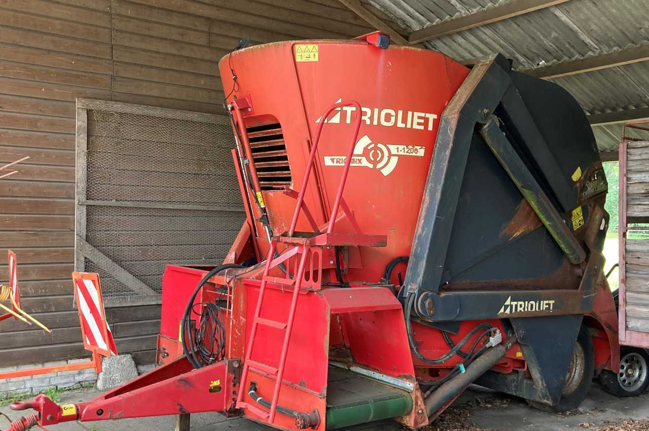 Кормораздатчик Trioliet Trioliet Triomix 12 1-1200 Mengwagen Voermachines: фото 8