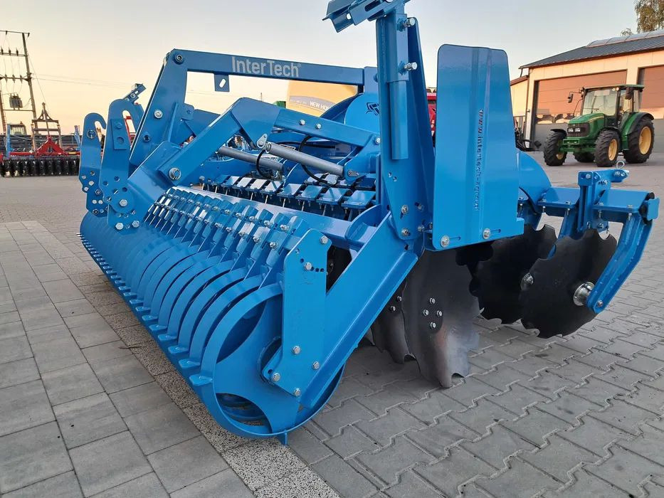 Новый Дисковая борона Agregat talerzowy INTER-TECH wał daszkowy hydropak: фото 6