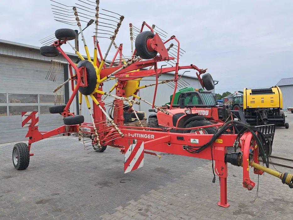 Zgrabiarka Pottinger EUROTOP 771A jak nowa 100% oryginał - Сеноворошилка: фото 3 Zgrabiarka Pottinger EUROTOP 771A jak nowa 100% oryginał - Сеноворошилка: фото 3