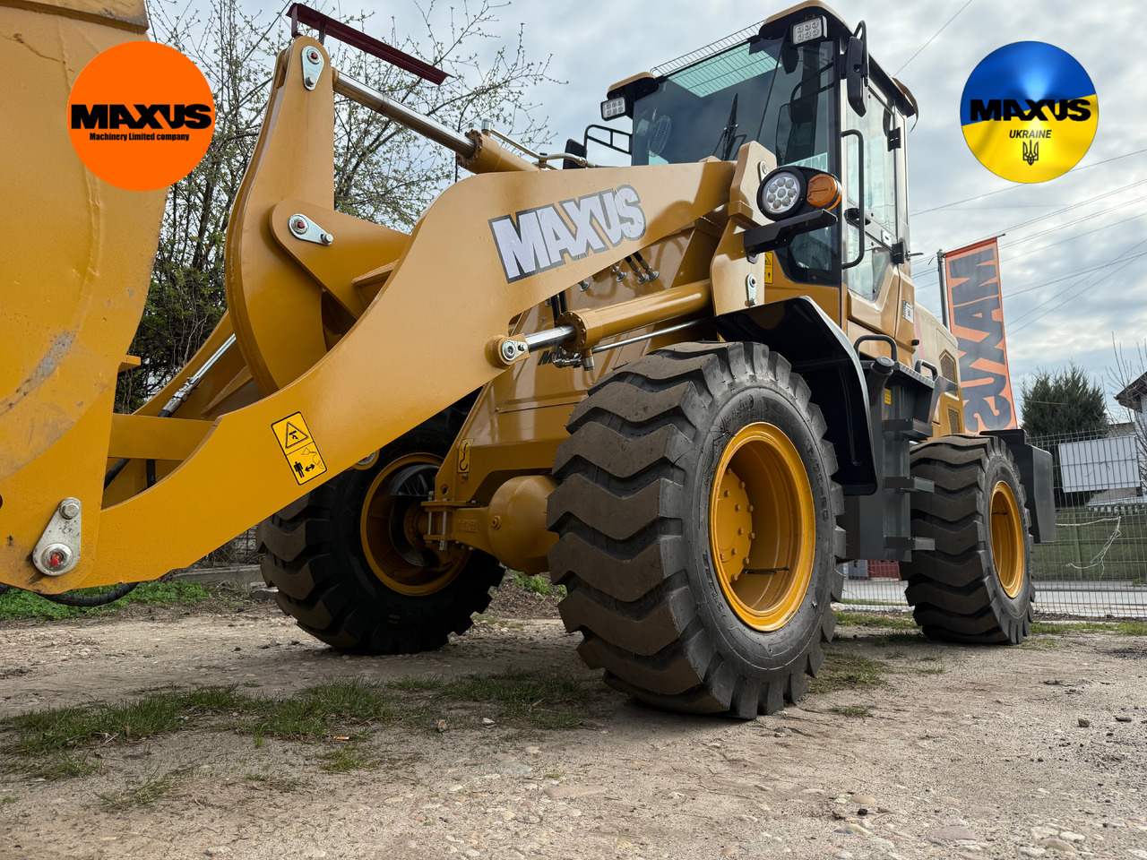 Новый Колёсный погрузчик Maxus Radlader Krokodil 102 PS: фото 1