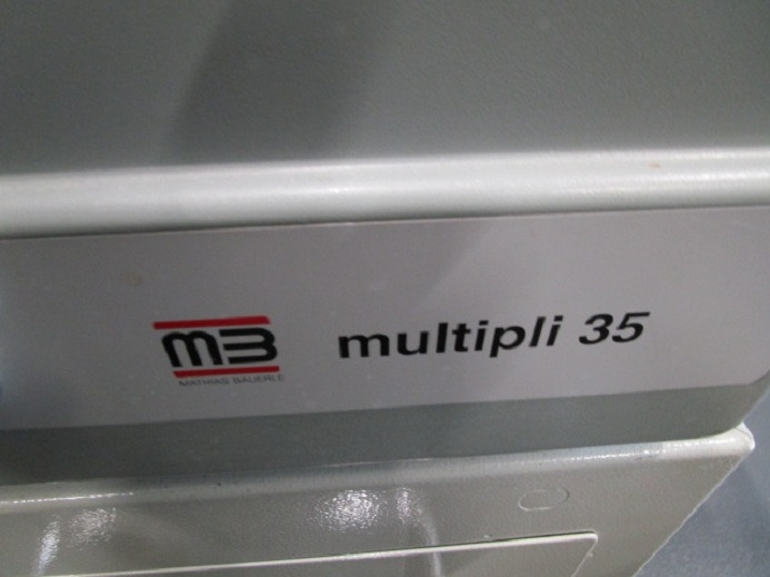 MB MULTIPLI 35 MIT GESTELL - Фальцовщик: фото 2 MB MULTIPLI 35 MIT GESTELL - Фальцовщик: фото 2