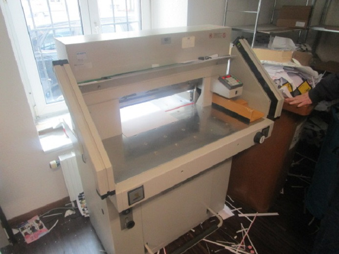 STAPELSCHNEIDER EBA 551 LT - Бумагорезательная машина: фото 3 STAPELSCHNEIDER EBA 551 LT - Бумагорезательная машина: фото 3